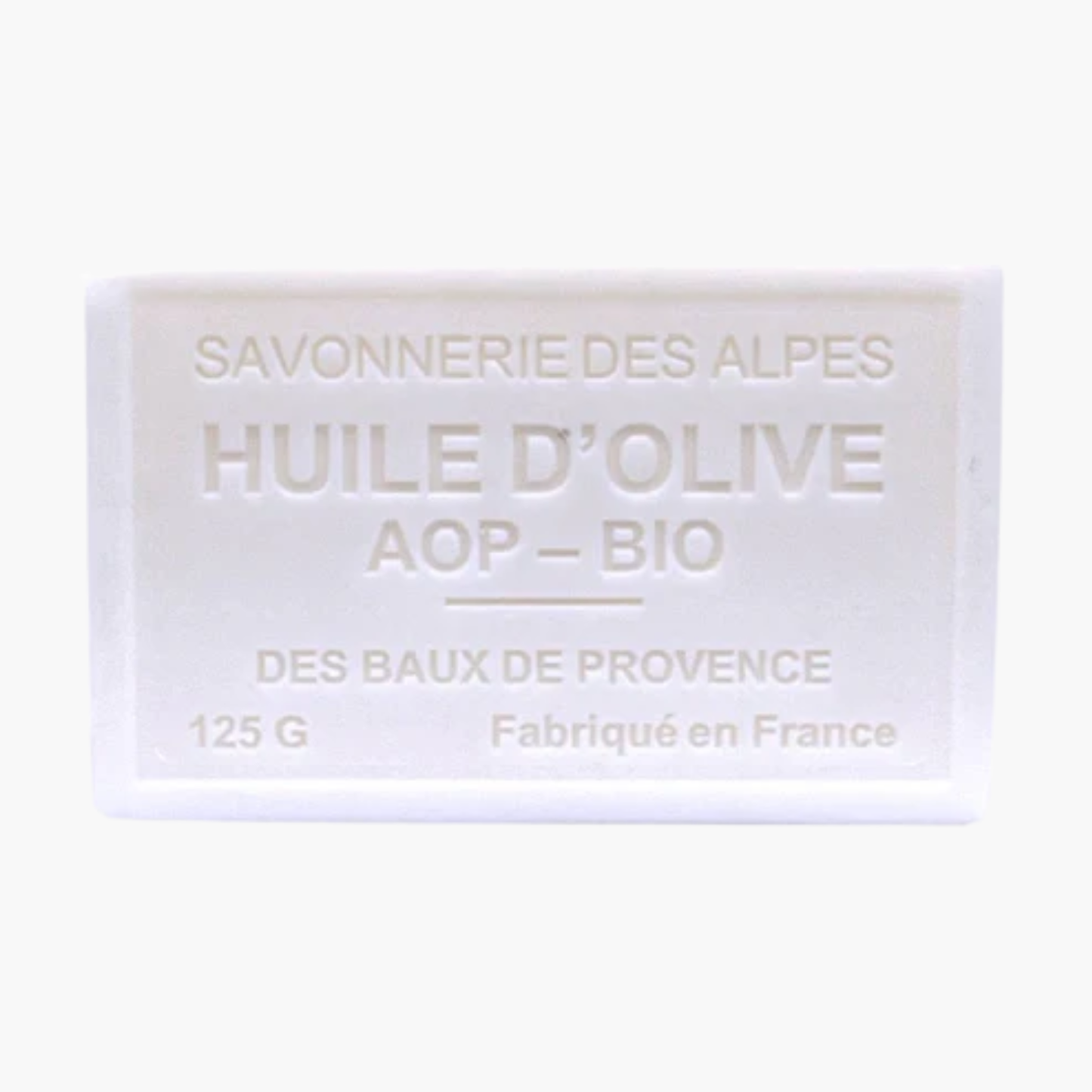 Savon bio artisanal à l'huile d'olive AOP parfum amande douce - Fabrication provençale naturelle 125g