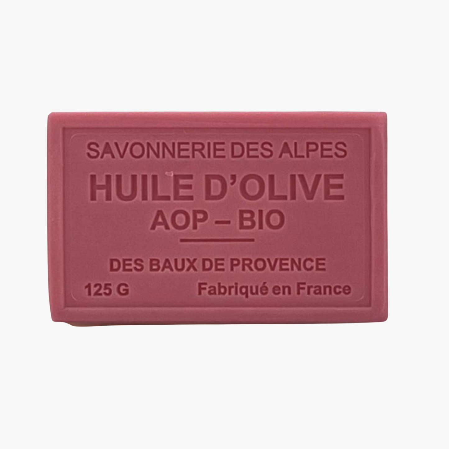 Savon naturel bio parfum cerise et huile d'olive AOP - Produit artisanal gourmand de Provence 125g