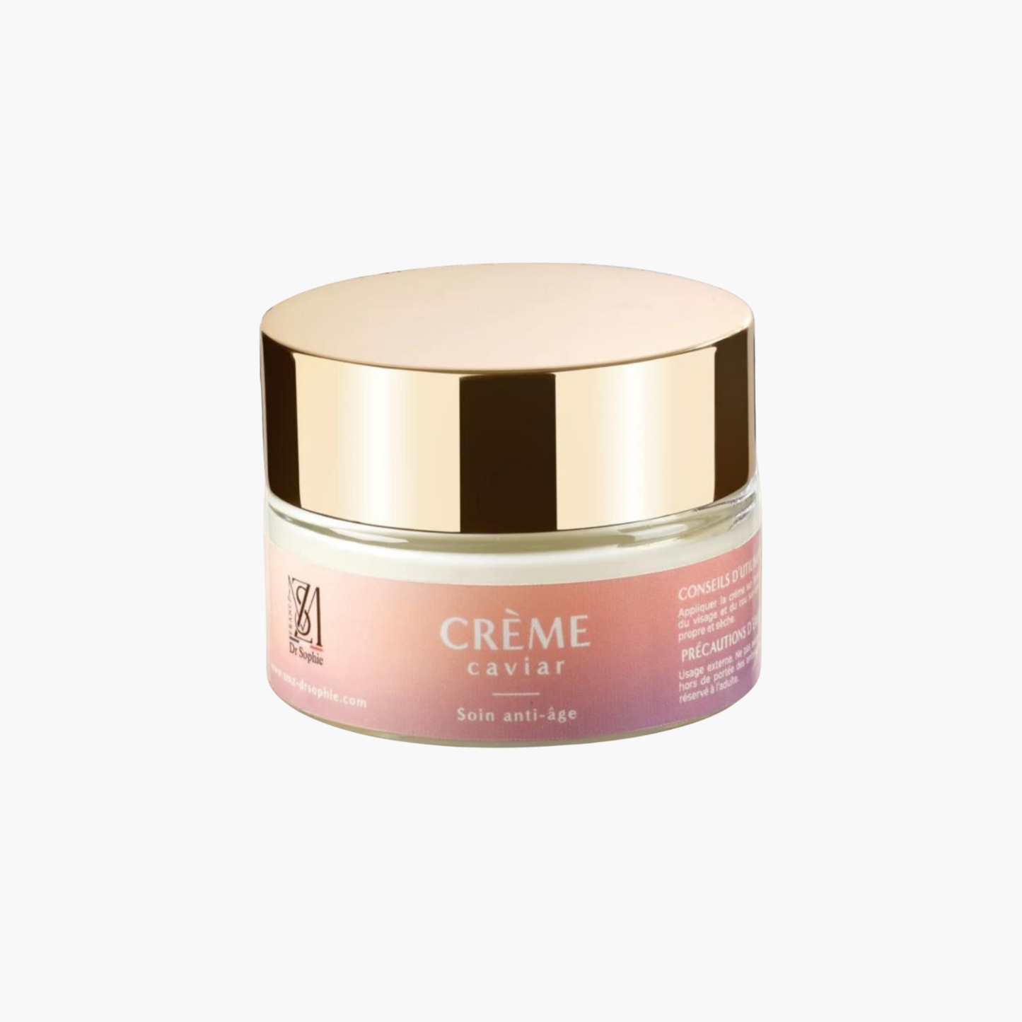 Crème Caviar Anti-Âge 50ml - Collagène Marin Raffermissante Régénérante Bio - SMZ DR SOPHIE