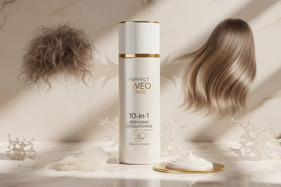 Conditionneur Kératine 10 en 1 PERFECT SWEO CARE - Réparateur Cheveux Abîmés
