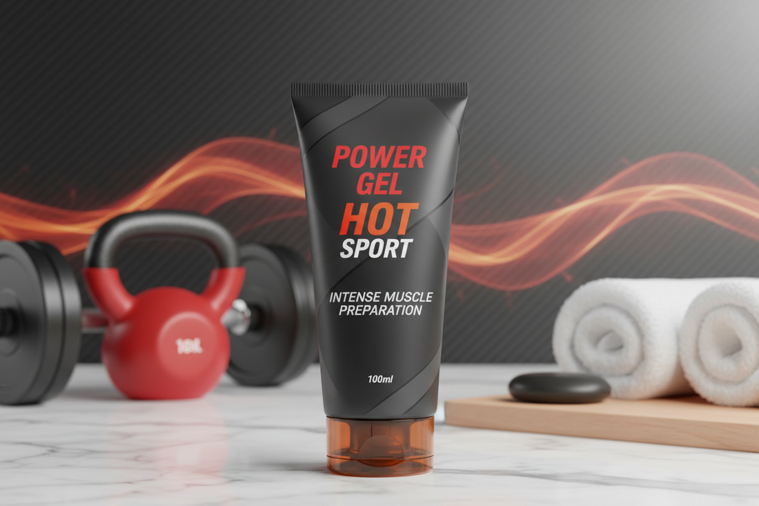 Gel Chauffant Sport POWER GEL HOT SPORT 100ml - Préparation Musculaire Intense