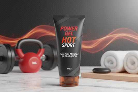 Gel Chauffant Sport POWER GEL HOT SPORT 100ml - Préparation Musculaire Intense