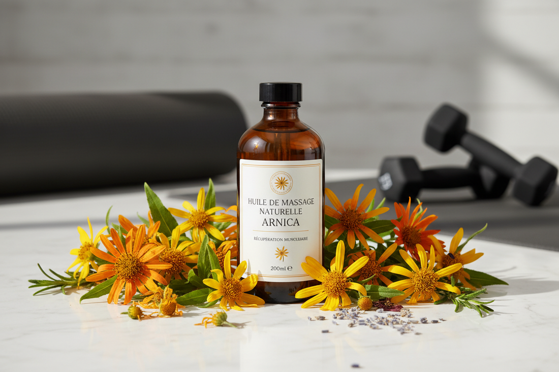 Huile Arnica Massage Sport 200ml - Récupération Musculaire Naturelle