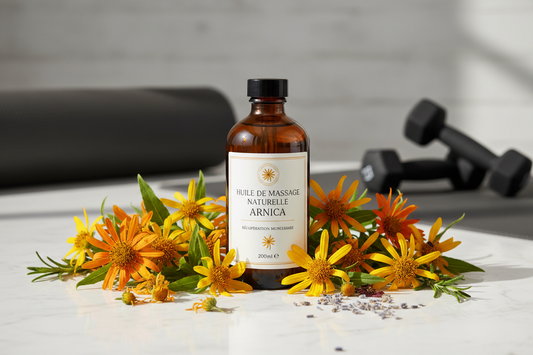 Huile Arnica Massage Sport 200ml - Récupération Musculaire Naturelle