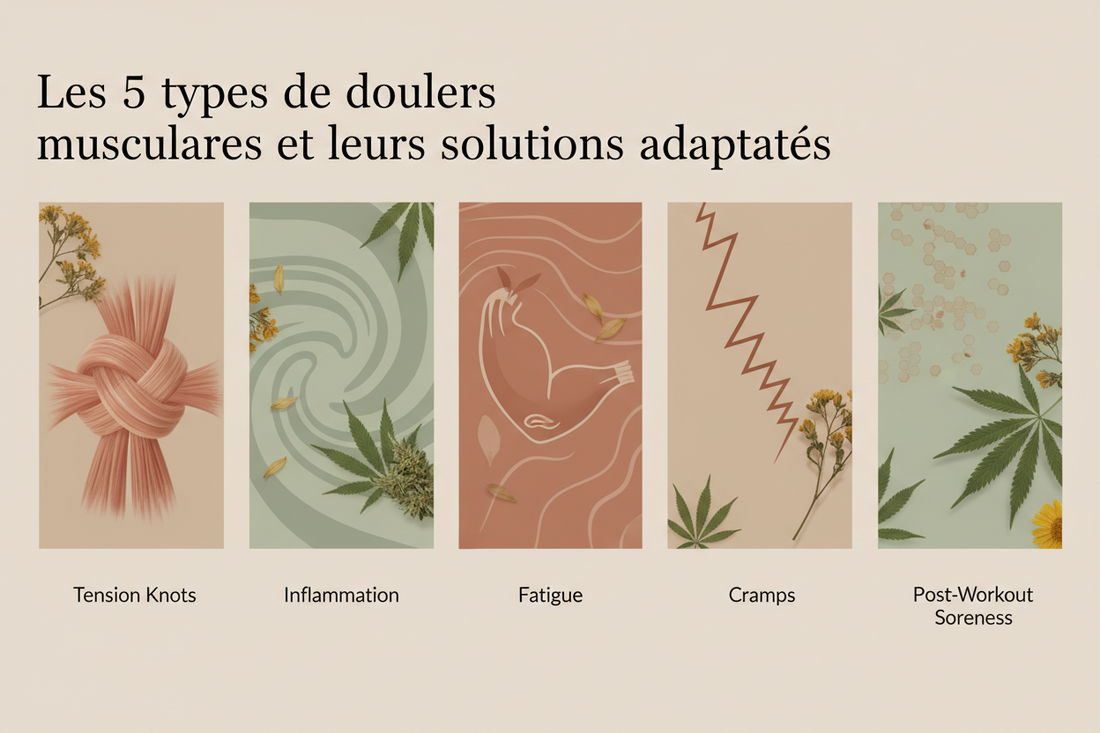 Les 5 types de douleurs musculaires et leurs solutions adaptées