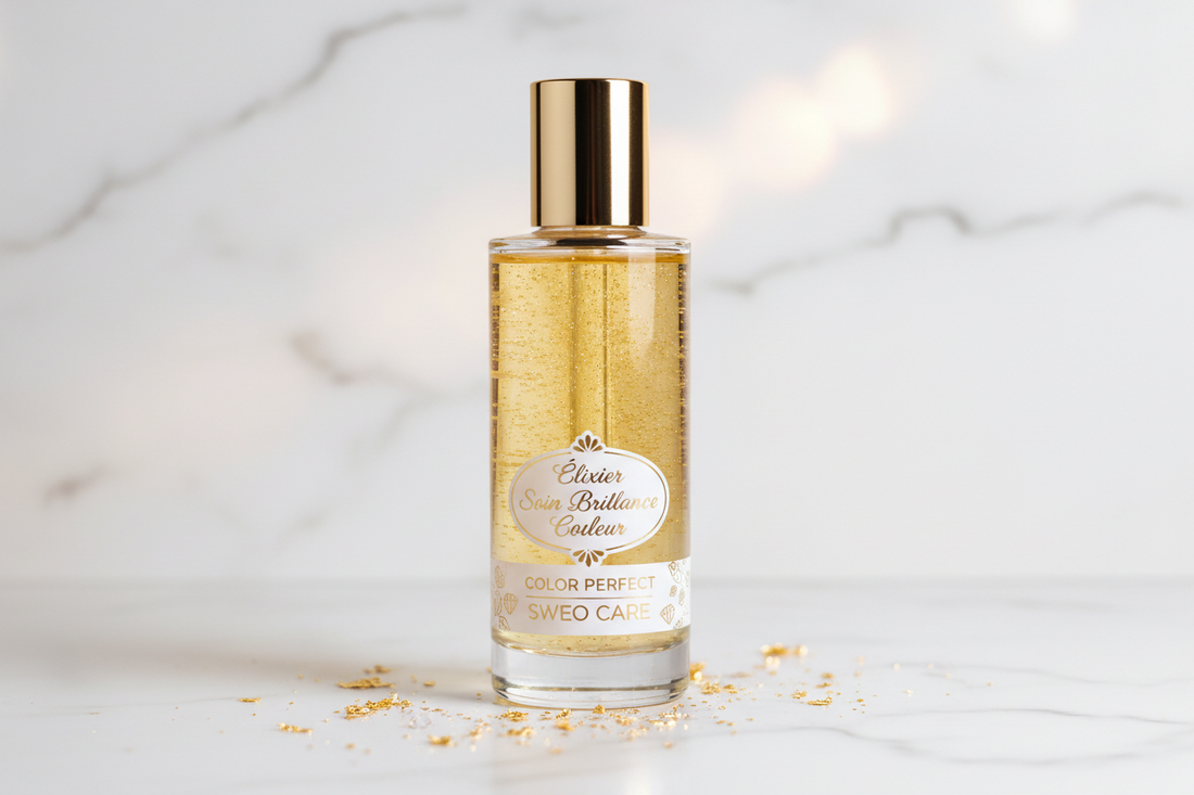 Élixir Soin Brillance Couleur COLOR PERFECT SWEO CARE - Poudre Diamant Or