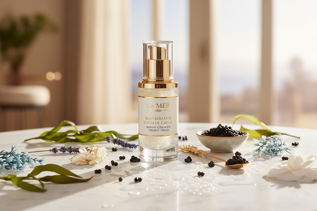 Sérum Caviar Anti-Âge 30ml - Collagène Marin Raffermissant Régénérant Bio