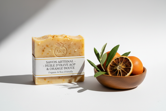 Savon Bio à l'Huile d'Olive AOP Parfum Orange