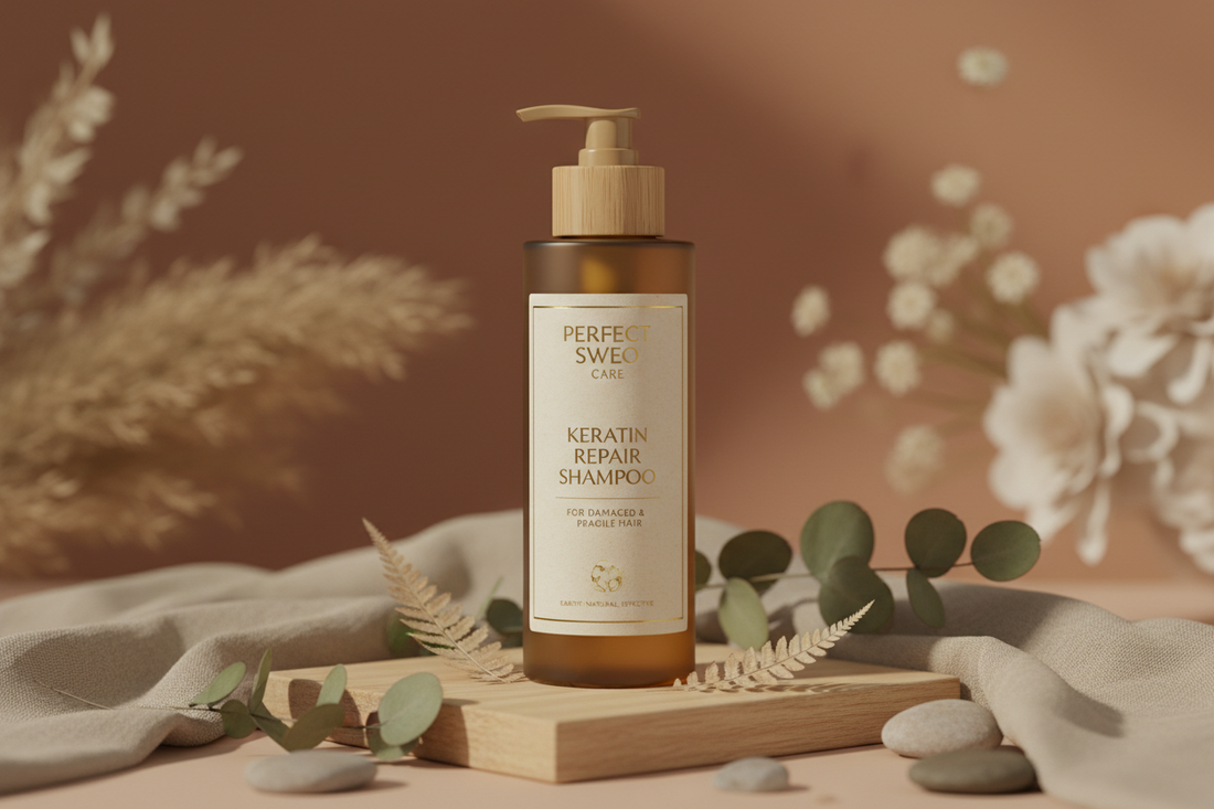 Shampoing Réparateur Kératine PERFECT SWEO CARE - Cheveux Abîmés Fragilisés