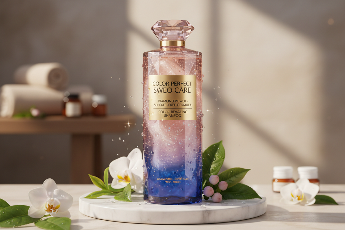 Shampoing Révélateur Couleur COLOR PERFECT SWEO CARE - Poudre Diamant Sans Sulfate