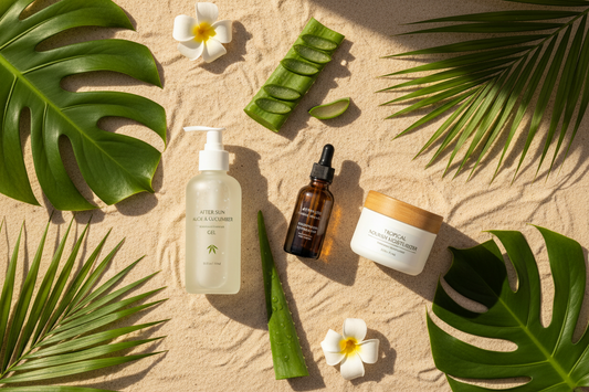 Soins après le soleil