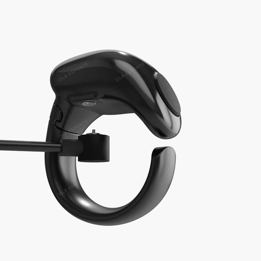 Bague tasbeeh connectée Weslamic noire avec compteur digital pour zikr islamique
