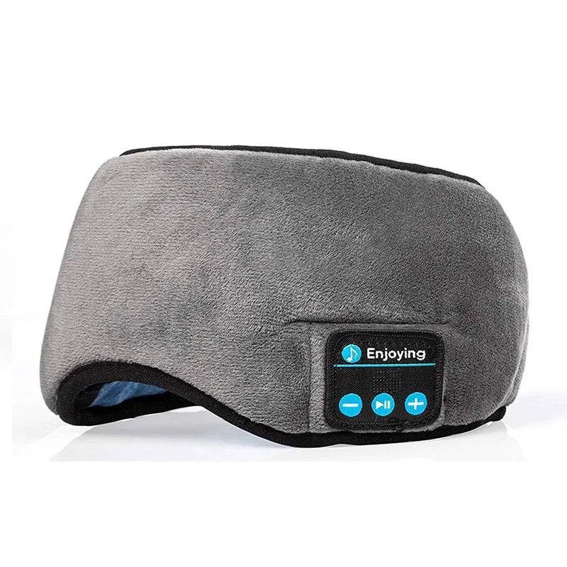 Bandeau sommeil Bluetooth porté – confort de nuit et occultation lumineuse totale