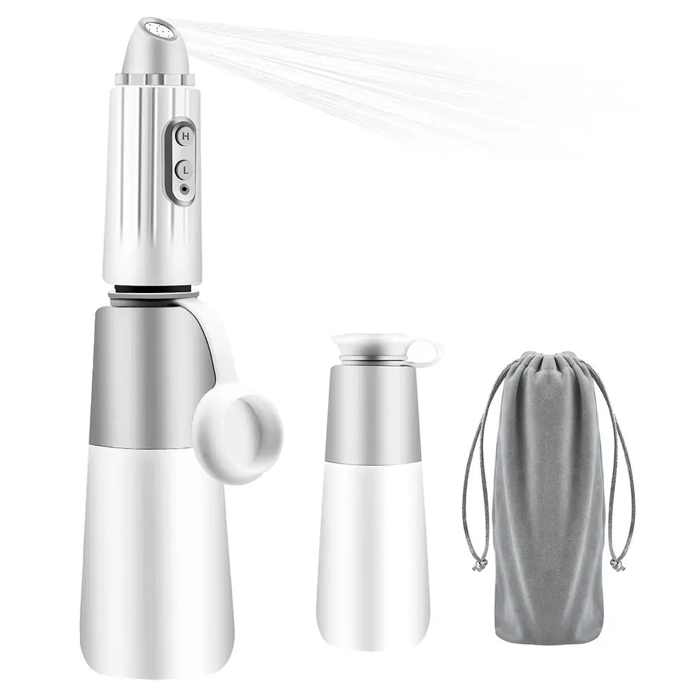 Bidet portable électrique USB-C pour femme et nourrisson - vue de profil
