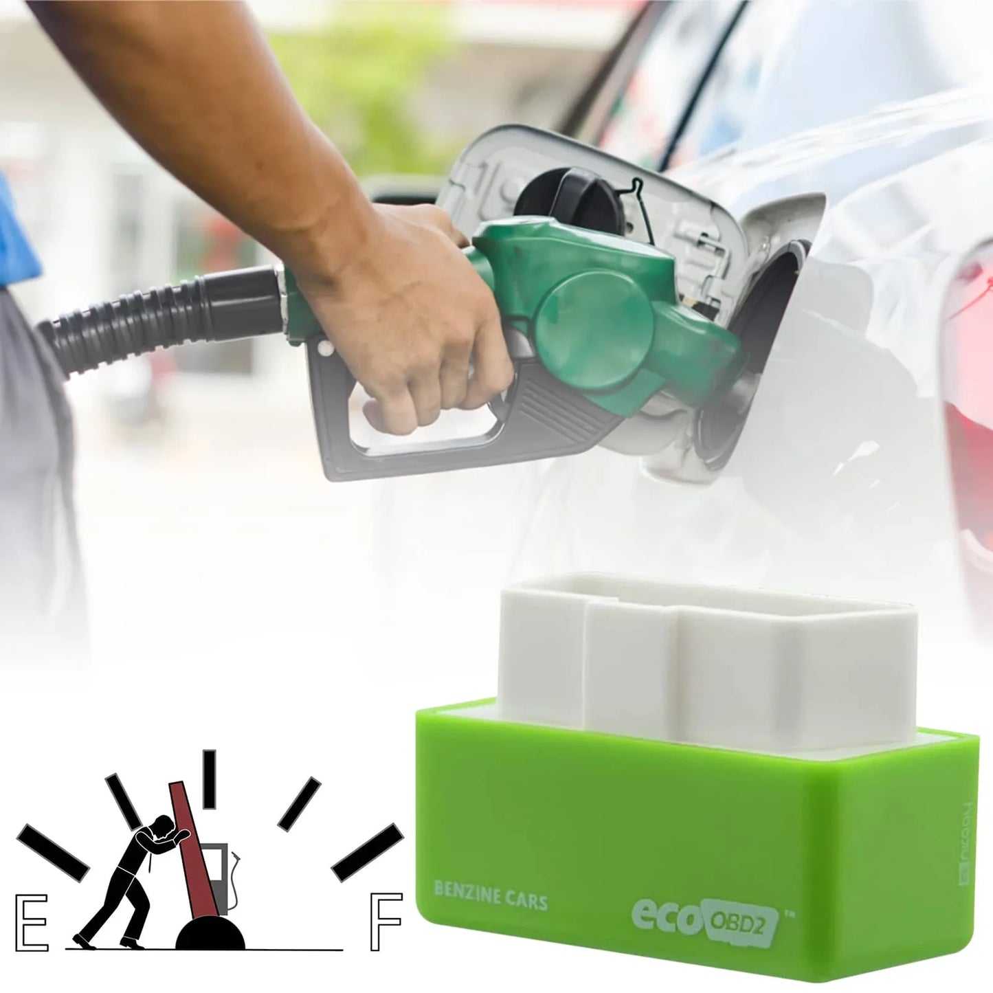 Boîtier ECO OBD2 économiseur de carburant universel essence et diesel"