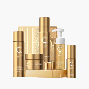 Coffret soin visage collagène KATUNE 12 pièces - Kit complet hydratant raffermissant avec sérum crème masque tonique BB crème
