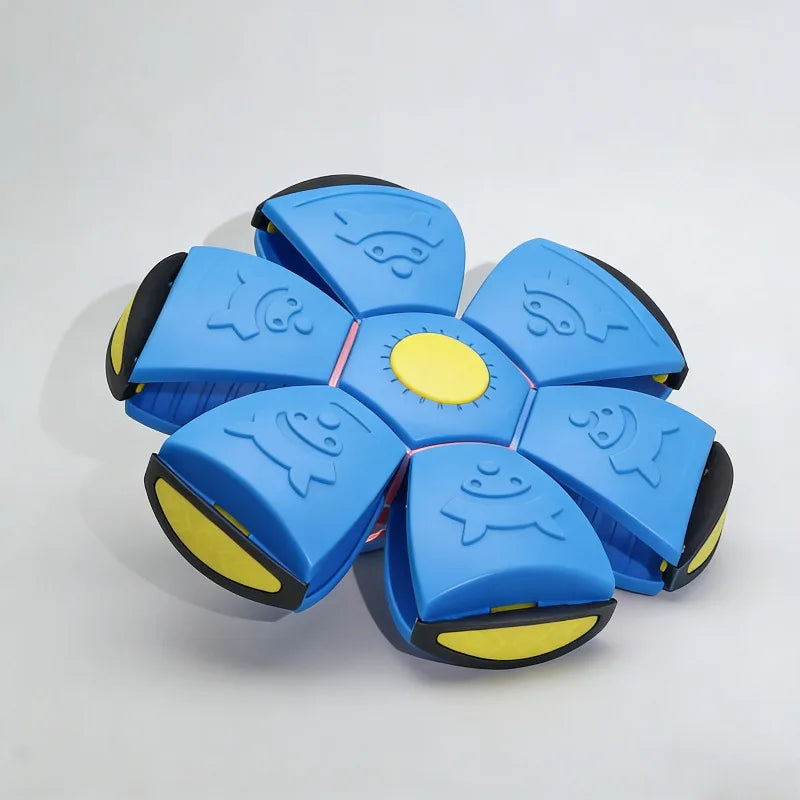 Disque volant UFO bleu – jouet plein air famille, jeu d'adresse...