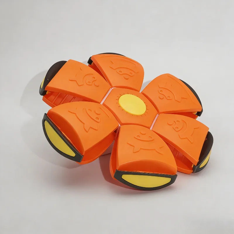 Disque volant UFO orange – jouet de basket jardin pour enfants...