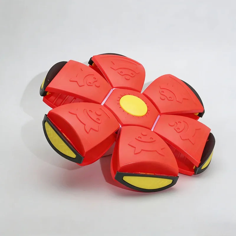 Disque volant UFO rouge – frisbee soucoupe volante enfant...