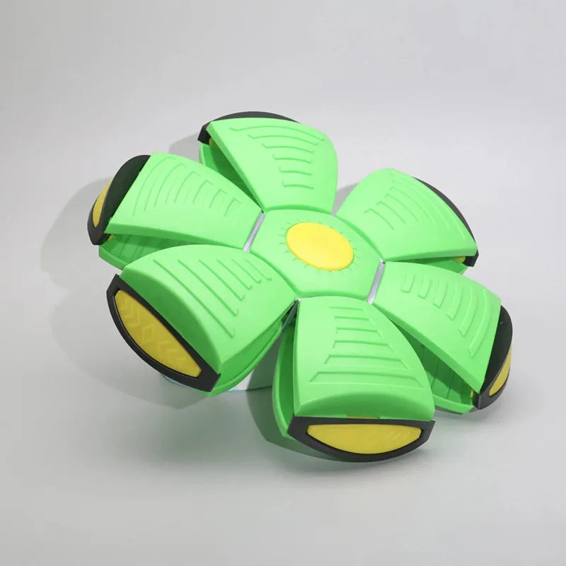 Disque volant UFO vert – frisbee basket enfant, jeu plein air...