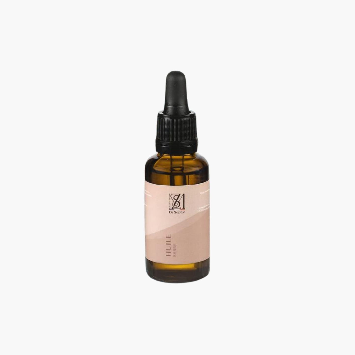 Huile barbe bio 30ml chanvre jojoba ricin - Nourrissante adoucissante naturelle oméga-3 oméga-6 fabrication française
