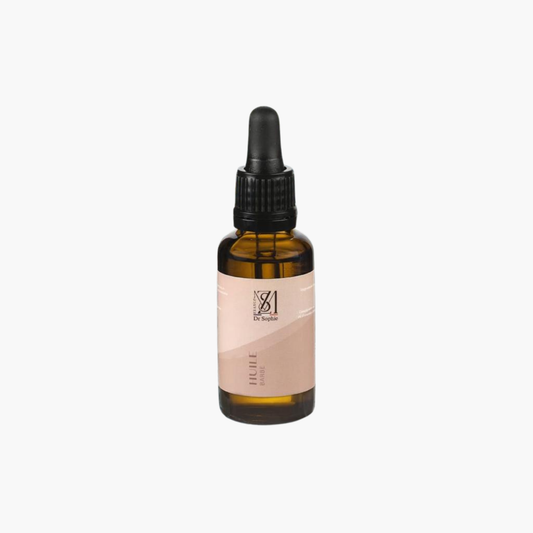 Huile barbe bio 30ml chanvre jojoba ricin - Nourrissante adoucissante naturelle oméga-3 oméga-6 fabrication française
