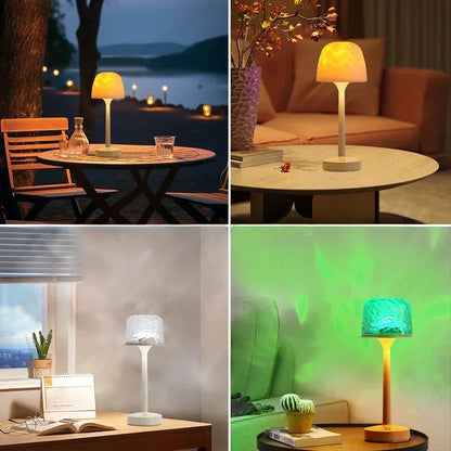 Lampe champignon décorative USB rechargeable - Éclairage ambiance chambre salon
