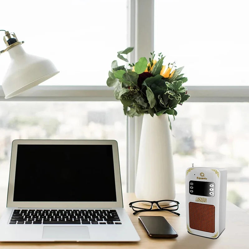 Equantu Quran Plug Speaker Lamp SQ669 Quran Learning MP3 Audio Playing Wireless Bluetooth Muslim Gift - SMZ DR SOPHIE