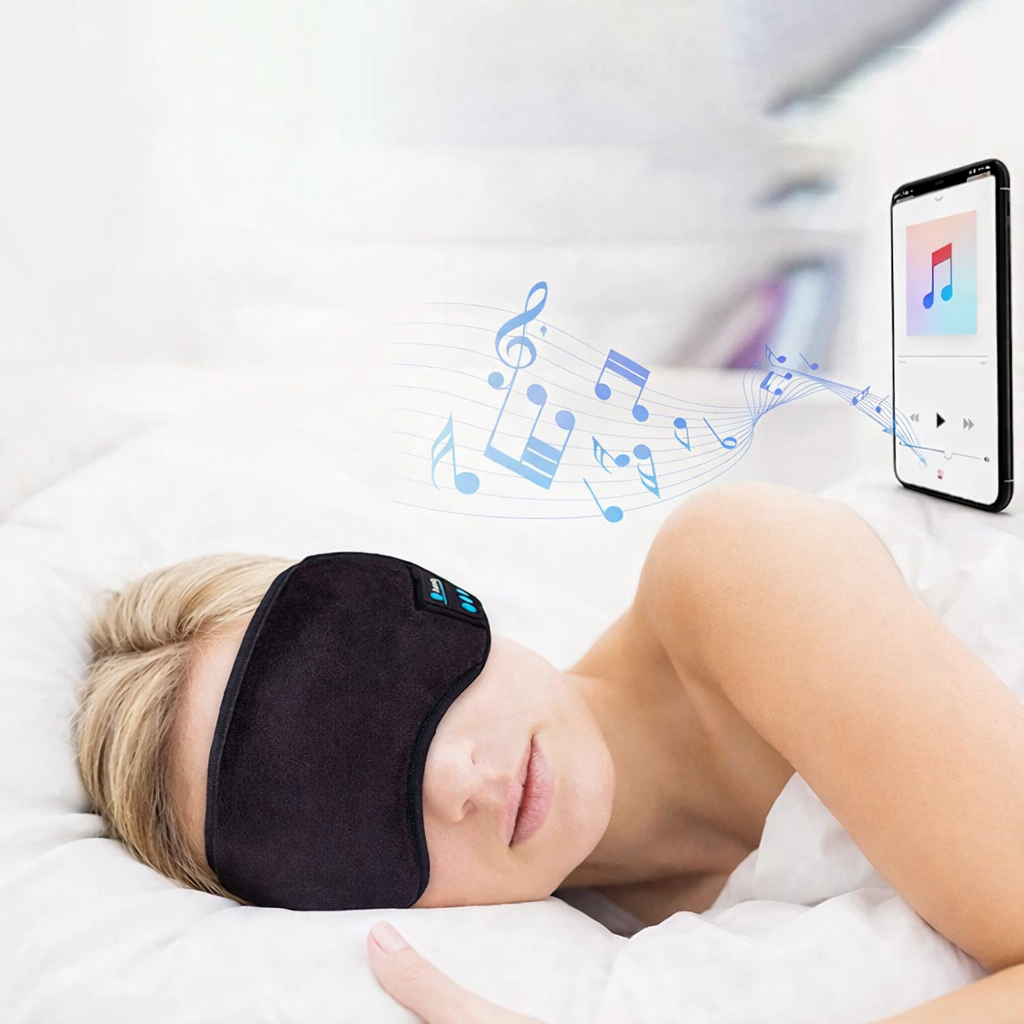 Masque de sommeil sans fil idéal voyage yoga méditation – SMZ Dr Sophie
