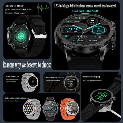 Montre sport GPS étanche IP68 design premium boîtier métallique

