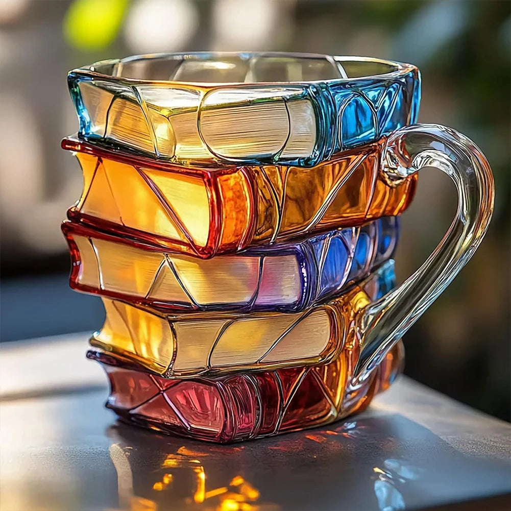 Mug bibliophile design unique - cadeau amoureux lecture