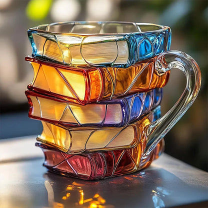 Mug bibliophile design unique - cadeau amoureux lecture