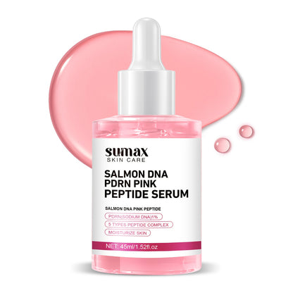 Sérum SUMAX Salmon Pink Peptide 45ml - Soin hydratant visage à l'huile de saumon et peptides - Sans alcool formule douce
