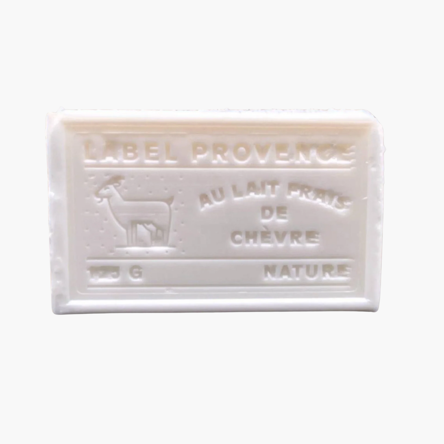 Savon naturel bio lait de chèvre et huile d'olive AOP - Produit artisanal hydratant de Provence 125g