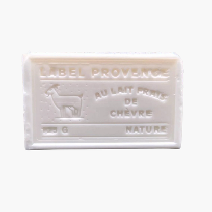 Savon naturel bio lait de chèvre et huile d'olive AOP - Produit artisanal hydratant de Provence 125g