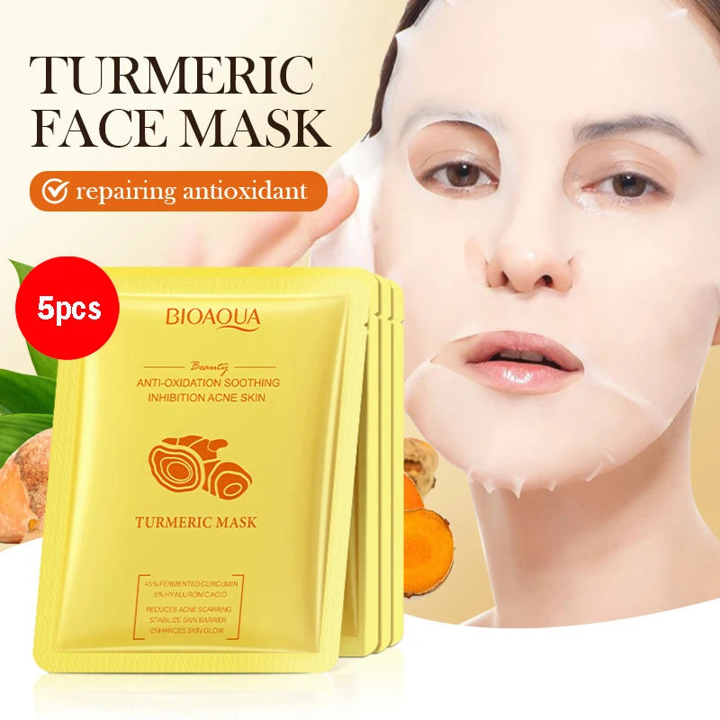 Masque Tissu Acide Hyaluronique BIOAQUA – Rétinol, Niacinamide, Vitamine C | Pack 5 ou 10 - SMZ DR SOPHIE