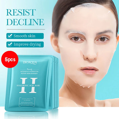 Masque Tissu Acide Hyaluronique BIOAQUA – Rétinol, Niacinamide, Vitamine C | Pack 5 ou 10 - SMZ DR SOPHIE