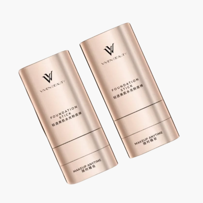 Stick fond de teint correcteur Jaysuing avec pinceau intégré - Couverture modulable et hydratation longue durée
