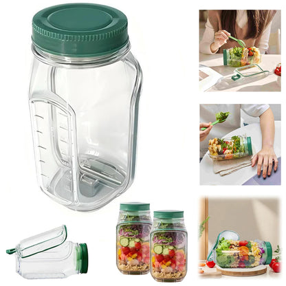 Boîte à Salade Étanche avec Couvercle à Ouverture Latérale – Lunch Box Portable Premium - SMZ DR SOPHIE