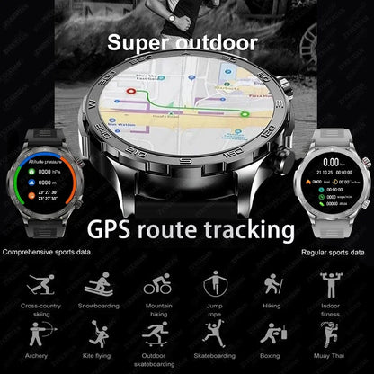 Écran AMOLED haute résolution montre connectée suivi cardiaque temps réel