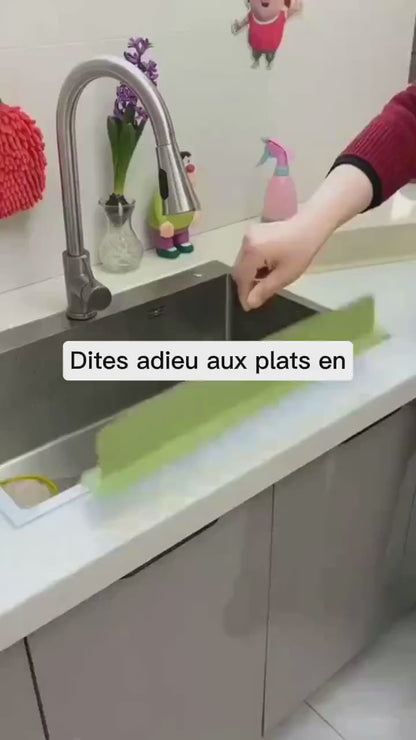 Pare-Éclaboussures pour Évier en Silicone avec Ventouse – Protection Anti-Splash Cuisine