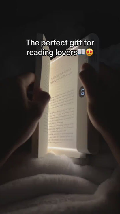 Lampe de lecture LED compacte et légère 204g - se glisse facilement dans un sac ou livre
